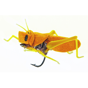 Mouche J:son insecte terrestre sauterelle - 142 - 20 mm h14 - Yellow