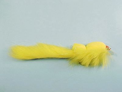 Mouche Lm2g mouche brochet - B10 - Yellow Bunny Wobbler  h5/0