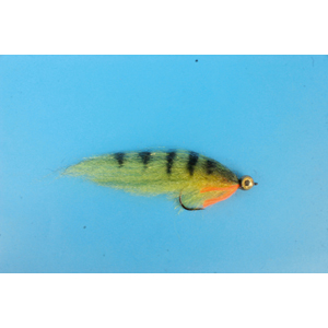 Mouche Lm2g mouche brochet - B27 -Perch Baitfish h5/0