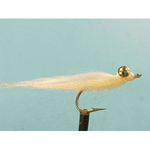 Mouche Lm2g mouche mer - M4 - Tan & White Bonefish Clouzer  h4