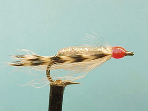 Mouche Lm2g mouche mer - M9 - Tailing Fly Red  h4