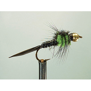 Mouche Lm2g nymphe casquée - N17 - NG Green Montana   h10