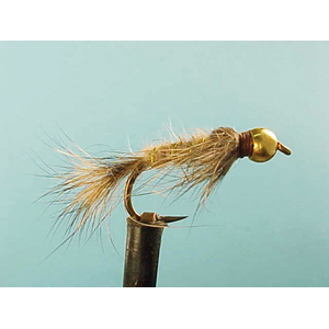 Mouche Lm2g nymphe casquée - N25 - Ribbed Hares Ear  h10