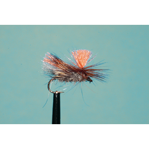 Mouche Lm2g mouche sèche - S13 - Black Para Sedge h12 