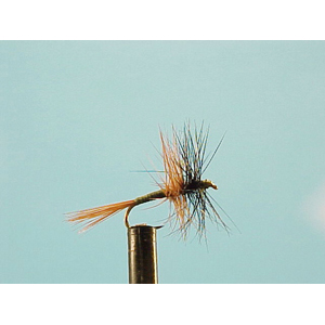 Mouche Lm2g mouche sèche - S2 - Black & Brown palmer h14 