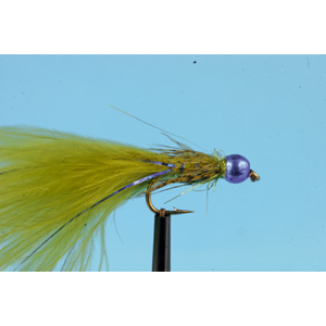 Mouche Lm2g streamer plombé - ST47C - Blue Bead Damsel  h10