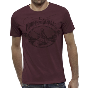 T-Shirt Lm2g - Vintage Bordeaux - Taille M