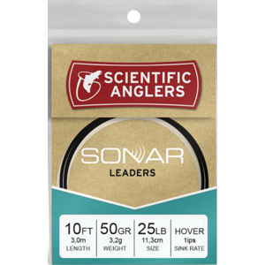 Polyleader Scientific Anglers Sonar Leaders - 10 pieds - 25 Lbs - Plongeant S6