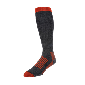 Chaussettes Simms - Merino Thermal OTC Sock- Carbon - Taille M